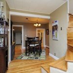 Small dining room near staircase